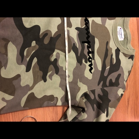 CHAMPION~camo men’s small sweatshirt - Picture 4 of 8